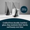 image:image16 Oz Ascent Black Ribbon Drinking Glasses Set of 8Ascent Black Ribbon