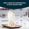 image:image16 Oz Ascent Black Ribbon Drinking Glasses Set of 8Polaris
