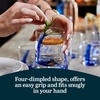image:imageLibbey Ascent Black Ribbon Rocks Drinking Glasses Set of 8 Glass Drinking Glasses with Curvature Versatile Glassware Set for Parties and MoreBlue Ribbon S