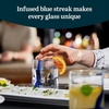 image:imageLibbey Ascent Black Ribbon Rocks Drinking Glasses Set of 8 Glass Drinking Glasses with Curvature Versatile Glassware Set for Parties and MoreBlue Ribbon L