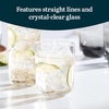 image:imageLibbey Ascent Black Ribbon Rocks Drinking Glasses Set of 8 Glass Drinking Glasses with Curvature Versatile Glassware Set for Parties and MorePolaris