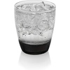 image:imageLibbey Ascent Black Ribbon Tumbler and Rocks Drinking Glasses Set of 16 Glass Drinking Glasses with Curvature Versatile Glassware Set for Daily Use03  Classic Smoke