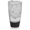 image:imageLibbey Ascent Black Ribbon Tumbler and Rocks Drinking Glasses Set of 16 Glass Drinking Glasses with Curvature Versatile Glassware Set for Daily Use03  Classic Smoke
