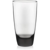 image:imageLibbey Ascent Black Ribbon Tumbler and Rocks Drinking Glasses Set of 16 Glass Drinking Glasses with Curvature Versatile Glassware Set for Daily Use03  Classic Smoke
