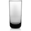image:imageLibbey Ascent Black Ribbon Tumbler and Rocks Drinking Glasses Set of 16 Glass Drinking Glasses with Curvature Versatile Glassware Set for Daily Use04  Polaris Smoke Hue