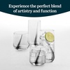 image:imageLibbey Ascent Black Ribbon Tumbler and Rocks Drinking Glasses Set of 16 Glass Drinking Glasses with Curvature Versatile Glassware Set for Daily Use12  Ascent Black Ribbon