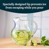 image:imageLibbey Atlantis Clear Glass Pitcher with Handle for Water amp Juice 73 OzAcapulco