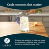 image:imageLibbey Atlantis Clear Glass Pitcher with Handle for Water amp Juice 73 OzCabos Blue
