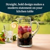 image:imageLibbey Atlantis Clear Glass Pitcher with Handle for Water amp Juice 73 OzCantina