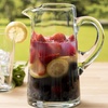 image:imageLibbey Atlantis Clear Glass Pitcher with Handle for Water amp Juice 73 OzCantina