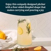 image:imageLibbey Atlantis Clear Glass Pitcher with Handle for Water amp Juice 73 OzImpressions