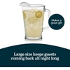 image:imageLibbey Atlantis Clear Glass Pitcher with Handle for Water amp Juice 73 OzLarge Glass