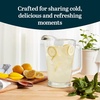 image:imageLibbey Atlantis Clear Glass Pitcher with Handle for Water amp Juice 73 OzLarge Glass