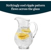 image:imageLibbey Atlantis Clear Glass Pitcher with Handle for Water amp Juice 73 OzYucatan