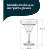 image:imageLibbey Blue Ribbon Stemless Margarita Glasses ArtisanInspired Elegant Margarita Glass Set of 6 Lightweight Mexican Glassware for Parties and MoreMargarita Stemmed 12