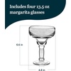 image:imageLibbey Blue Ribbon Stemless Margarita Glasses ArtisanInspired Elegant Margarita Glass Set of 6 Lightweight Mexican Glassware for Parties and MoreYucatan Stemmed 4