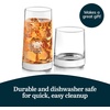 image:imageLibbey Blue Ribbon Tumbler amp Rocks Drinking Glasses Set of 16 Dimpled Cups08  Cabos