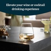 image:imageLibbey Hammered Stemless Wine Glasses Set of 8 1775ounce DishwasherSafe Chiseled Textured Glassware Set All Purpose Wine Glasses for Everyday UseStemless All Purpose 6