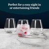 image:imageLibbey Hammered Stemless Wine Glasses Set of 8 1775ounce DishwasherSafe Chiseled Textured Glassware Set All Purpose Wine Glasses for Everyday UseStemless All Purpose 6