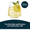 image:imageLibbey Hammered Stemless Wine Glasses Set of 8 1775ounce DishwasherSafe Chiseled Textured Glassware Set All Purpose Wine Glasses for Everyday UseStemless All Purpose 6
