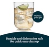 image:imageLibbey Lava Rocks Glasses Set Free Form Glassware Drinking Glasses Set of 8 Tactile AllPurpose Dishwasher Safe Glasses for Cocktail PartiesPolaris