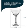image:imageLibbey Paneled Martini Glasses Set of 4 95 Oz Fine Ribbed Modern Martini Glasses Dishwasher Safe Martini Cocktail Glasses for Cocktail PartiesStemmed 12