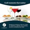 image:imageLibbey Paneled Martini Glasses Set of 4 95 Oz Fine Ribbed Modern Martini Glasses Dishwasher Safe Martini Cocktail Glasses for Cocktail PartiesVina 12