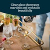 image:imageLibbey Paneled Martini Glasses Set of 4 95 Oz Fine Ribbed Modern Martini Glasses Dishwasher Safe Martini Cocktail Glasses for Cocktail PartiesVina 6