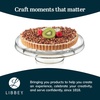 image:imageLibbey Selene Glass Cake Stand with Dome Lid Footed Dessert Serving Dish6 in 1 Glass