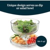 image:imageLibbey Selene Glass Cake Stand with Dome Lid Footed Dessert Serving Dish6 in 1 Glass