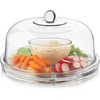 image:imageLibbey Selene Glass Cake Stand with Dome Lid Footed Dessert Serving Dish6 in 1 Glass