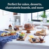 image:imageLibbey Selene Glass Cake Stand with Dome Lid Footed Dessert Serving DishFlat Round