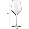 image:imageLibbey Signature Greenwich Stemless Wine Glasses Set of 6 Modern Wine Glasses for Red and White Wine Ideal Stemless Wine Glass Set for All OccasionsWhite 4