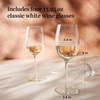 image:imageLibbey Signature Kentfield Balloon Wine Glasses 24 Oz Elegant Large Red Wine Glasses Set of 4 Long Stem Glass Wine Glasses for Weddings Birthdays and MoreClassic