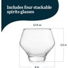 image:imageLibbey Signature Kentucky Bourbon Trail Whiskey Glasses Set of 4 Dishwasher Safe Restaurant Quality Bourbon Tasting GlassesTequila