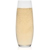 image:imageLibbey Signature Stratford Champagne Flute Glasses Set of 4 Artful Lavish Stemmed Wine Glasses 8 oz Sparkling Wine Glasses for Weddings BirthdaysLarge Stemless Flute 6