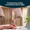image:imageLibbey Signature Stratford Champagne Flute Glasses Set of 4 Artful Lavish Stemmed Wine Glasses 8 oz Sparkling Wine Glasses for Weddings BirthdaysPaneled Flute 4