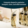 image:imageLibbey Signature Stratford Champagne Flute Glasses Set of 4 Artful Lavish Stemmed Wine Glasses 8 oz Sparkling Wine Glasses for Weddings BirthdaysStemless Flute 12
