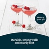 image:imageLibbey Signature Stratford Coupe Cocktail Glasses Set of 4 Artful Lavish Coupe Martini Glasses Stemmed Cocktail Glasses for Weddings BirthdaysPerception 12