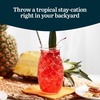 image:imageLibbey Tiki Rocks Glass Cups Set Vintage Drink Ware Set of 4 Exotic Dishwasher Safe Old Fashioned Glass Set for Backyard Luau or Pool PartyTiki Pineapple