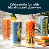 image:imageLibbey Zombie Blue 135 Oz Drinking Glasses Set of 4 VintageStyle Tiki