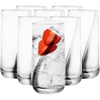 image:image16 Oz Ascent Black Ribbon Drinking Glasses Set of 8Ascent Black Ribbon