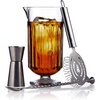 image:imageLibbey Mixology 2Piece Measuring Glass Set 16 oz 4 oz Bartender Mixing Glass with Measurement Lines Drink Measurer for Cocktails Beer and MoreFlashback 4