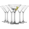 image:imageLibbey Paneled Martini Glasses Set of 4 95 Oz Fine Ribbed Modern Martini Glasses Dishwasher Safe Martini Cocktail Glasses for Cocktail PartiesEssentials 6