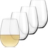 image:imageLibbey Signature Kentfield Balloon Wine Glasses 24 Oz Elegant Large Red Wine Glasses Set of 4 Long Stem Glass Wine Glasses for Weddings Birthdays and MoreStemless White