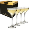 image:imageLibbey Signature Stratford Coupe Cocktail Glasses Set of 4 Artful Lavish Coupe Martini Glasses Stemmed Cocktail Glasses for Weddings BirthdaysSignature Coupe 4
