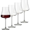 image:imageLibbey Signature Stratford Wine Glasses Set of 4 24 oz Unique Red Wine Glasses Stemmed Large Wine Glass Set