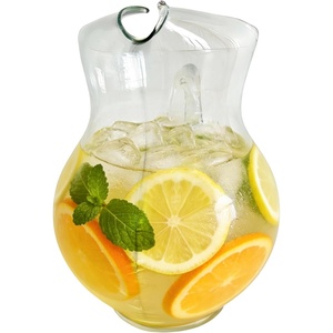 image:imageLibbey Atlantis Clear Glass Pitcher with Handle for Water amp Juice 73 OzAcapulco