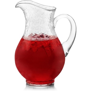 image:imageLibbey Atlantis Clear Glass Pitcher with Handle for Water amp Juice 73 OzYucatan