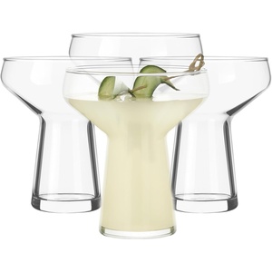 image:imageLibbey Blue Ribbon Stemless Margarita Glasses ArtisanInspired Elegant Margarita Glass Set of 6 Lightweight Mexican Glassware for Parties and MoreClassic Stemless 4